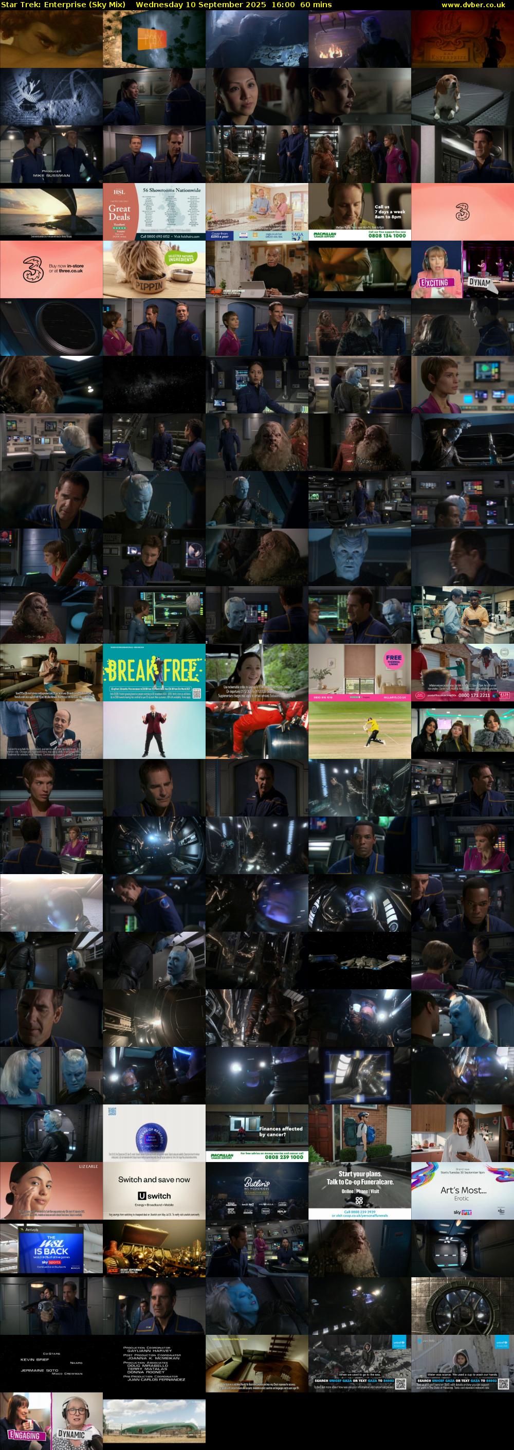 Star Trek: Enterprise (Sky Mix) Wednesday 10 September 2025 16:00 - 17:00