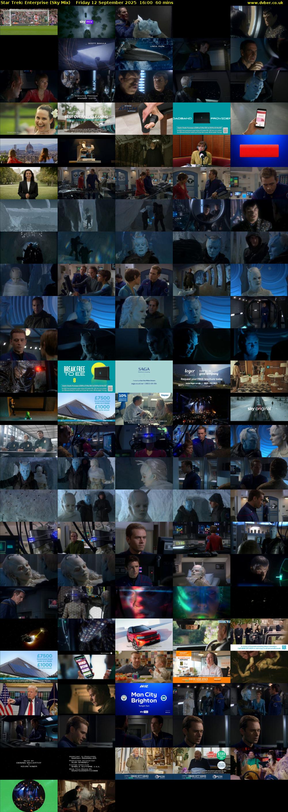 Star Trek: Enterprise (Sky Mix) Friday 12 September 2025 16:00 - 17:00