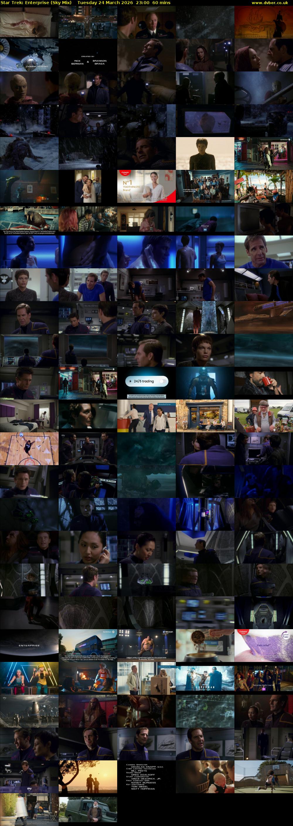 Star Trek: Enterprise (Sky Mix) Tuesday 24 March 2026 23:00 - 00:00