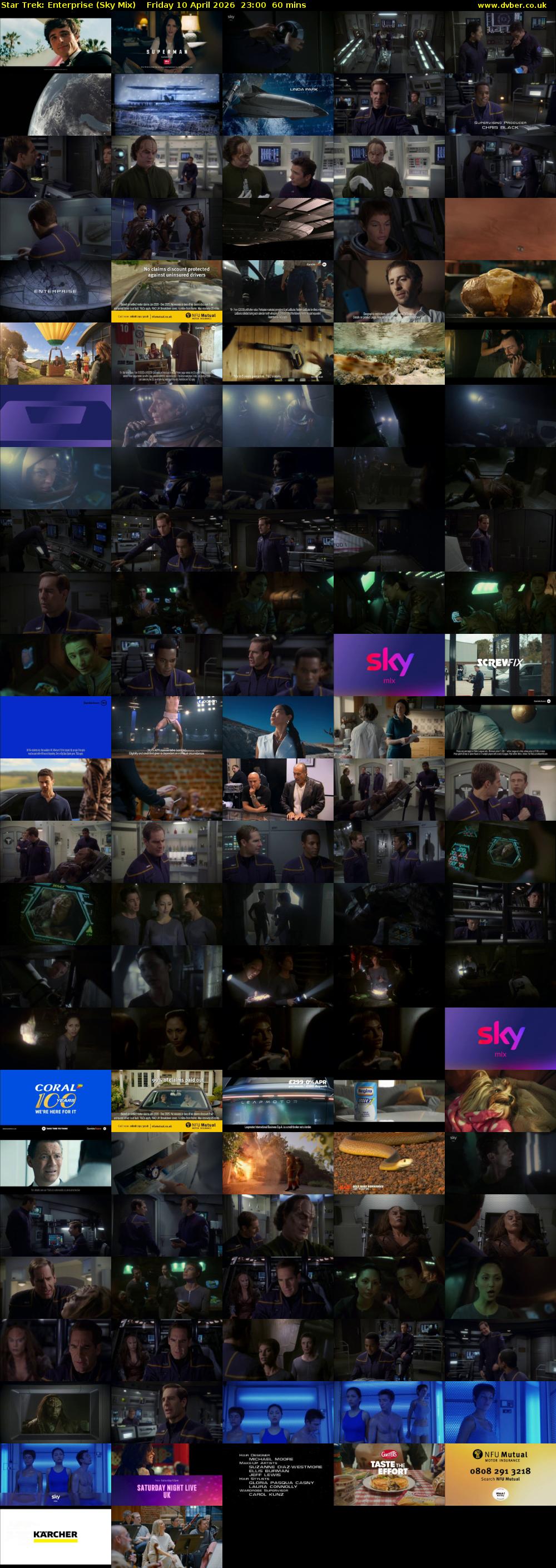 Star Trek: Enterprise (Sky Mix) Friday 10 April 2026 23:00 - 00:00