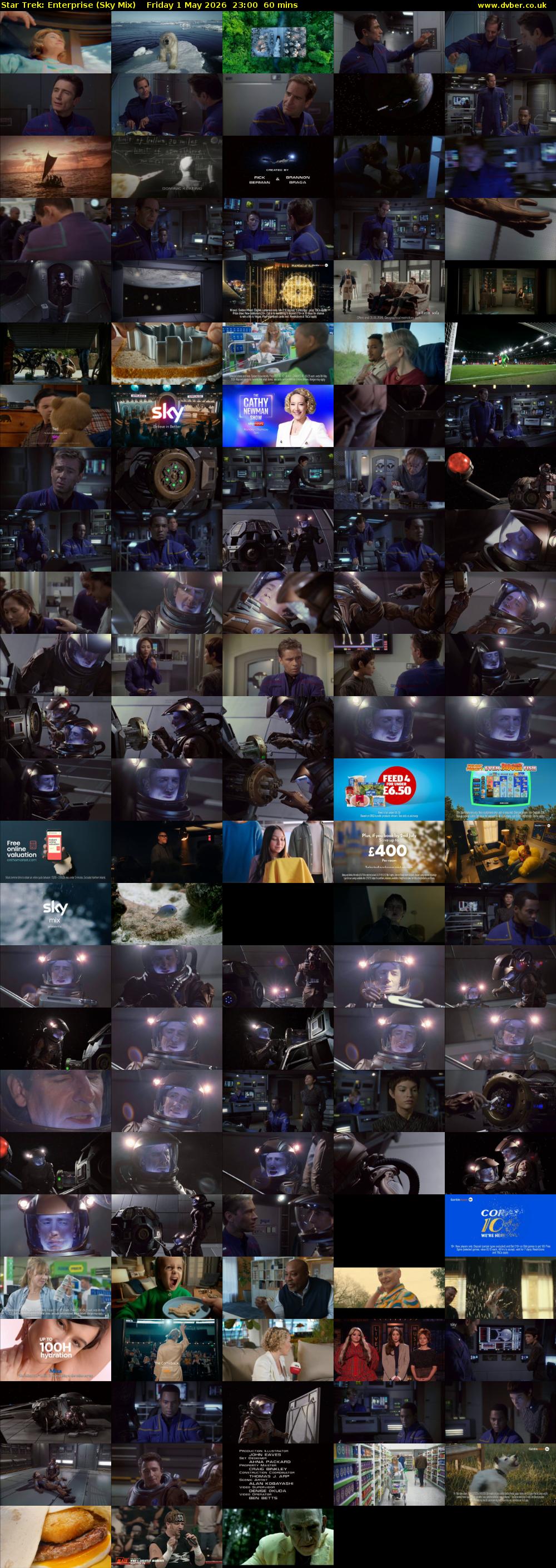 Star Trek: Enterprise (Sky Mix) Friday 1 May 2026 23:00 - 00:00