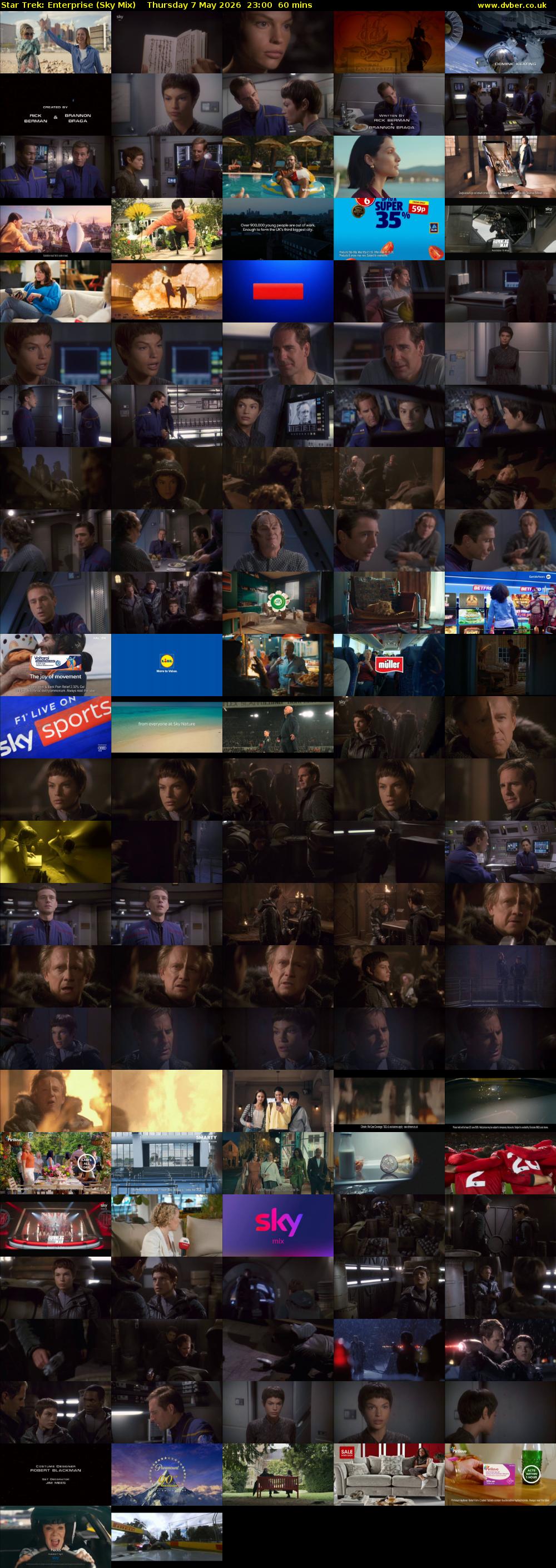 Star Trek: Enterprise (Sky Mix) Thursday 7 May 2026 23:00 - 00:00