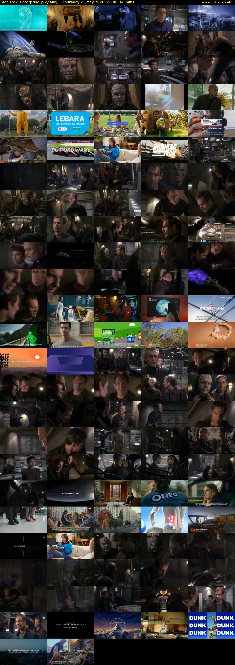Star Trek: Enterprise (Sky Mix) Thursday 21 May 2026 23:00 - 00:00