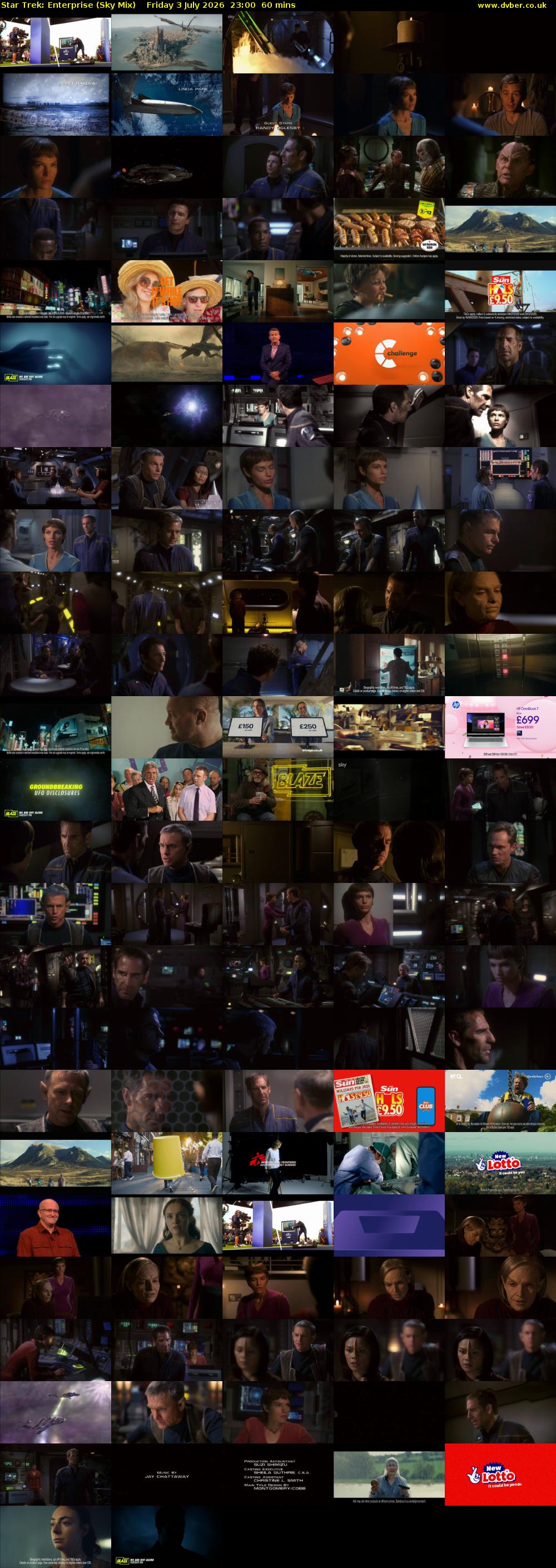 Star Trek: Enterprise (Sky Mix) Friday 3 July 2026 23:00 - 00:00