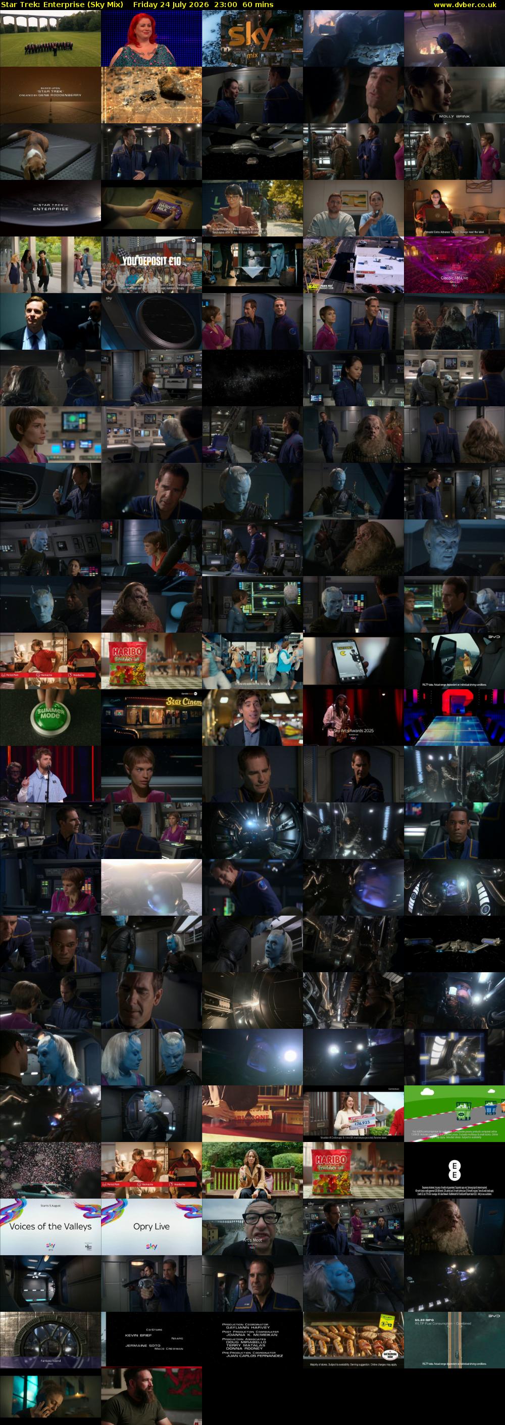 Star Trek: Enterprise (Sky Mix) Friday 24 July 2026 23:00 - 00:00