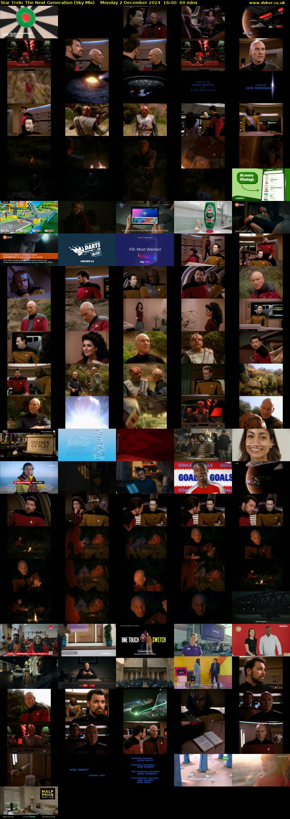 Star Trek: The Next Generation (Sky Mix) Monday 2 December 2024 16:00 - 17:00