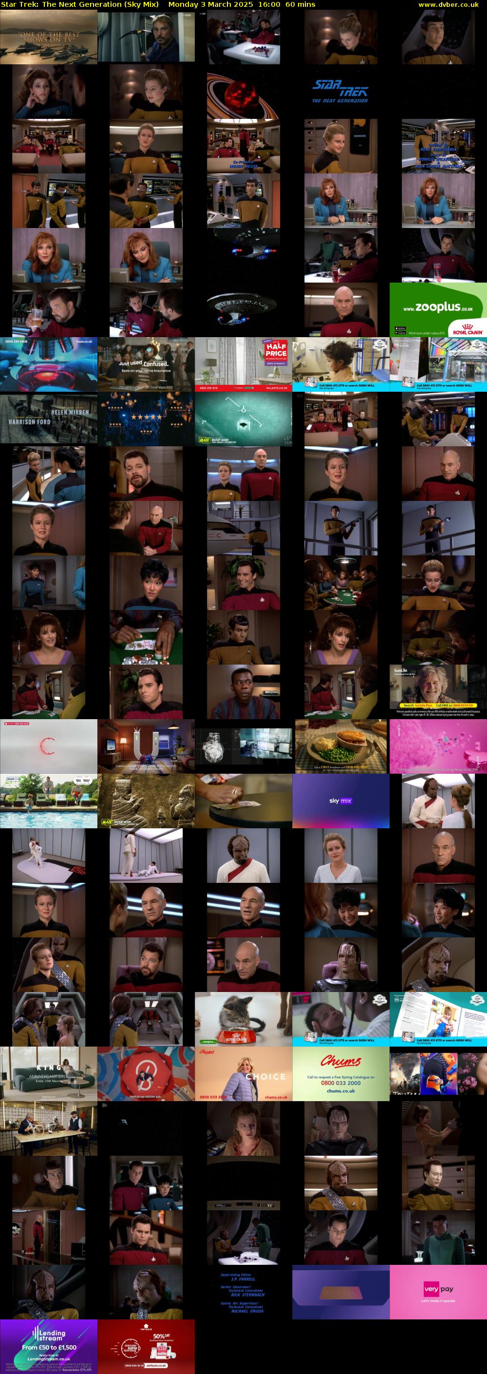 Star Trek: The Next Generation (Sky Mix) Monday 3 March 2025 16:00 - 17:00