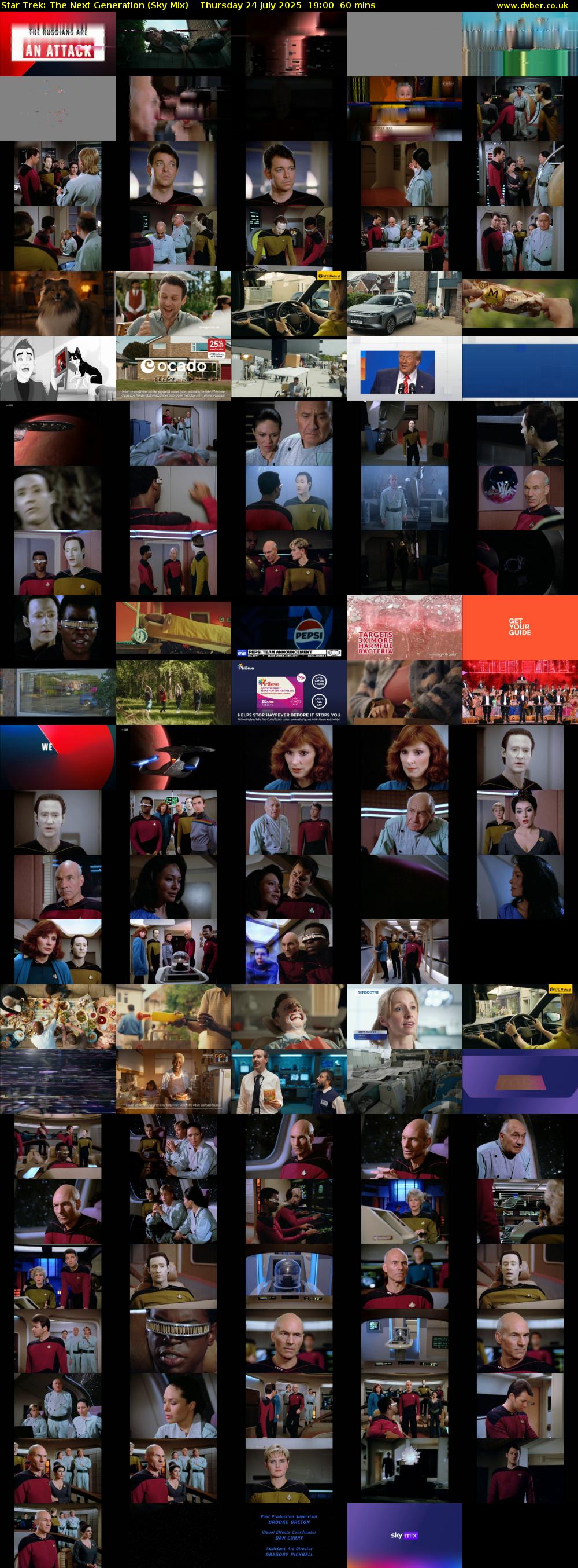 Star Trek: The Next Generation (Sky Mix) Thursday 24 July 2025 19:00 - 20:00