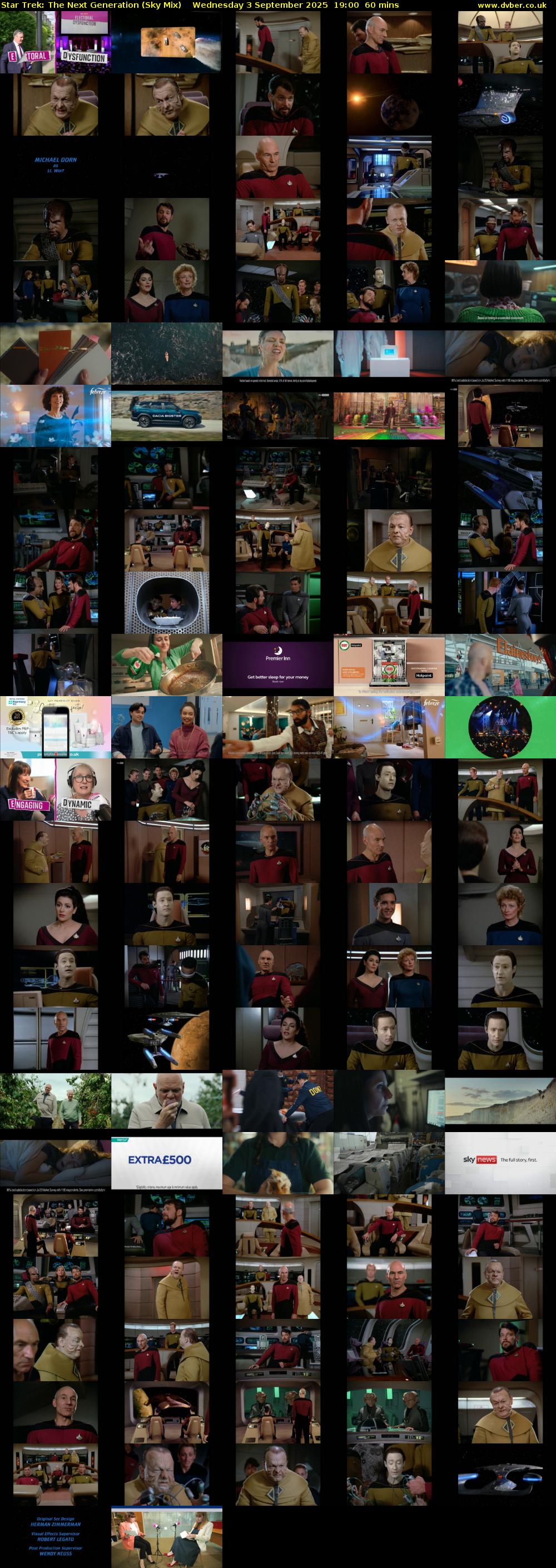 Star Trek: The Next Generation (Sky Mix) Wednesday 3 September 2025 19:00 - 20:00