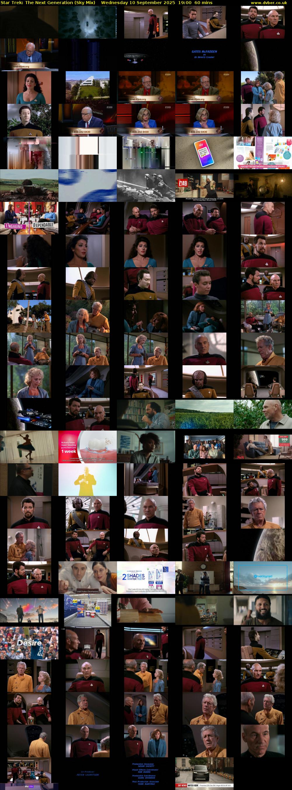 Star Trek: The Next Generation (Sky Mix) Wednesday 10 September 2025 19:00 - 20:00