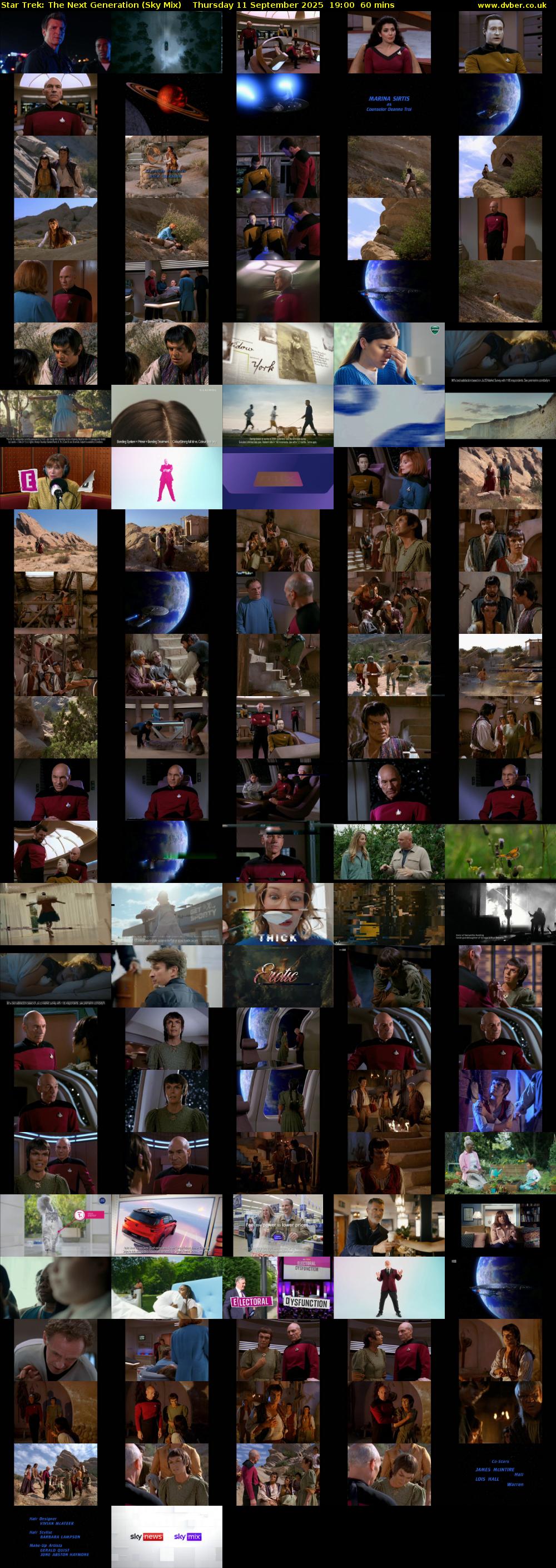 Star Trek: The Next Generation (Sky Mix) Thursday 11 September 2025 19:00 - 20:00