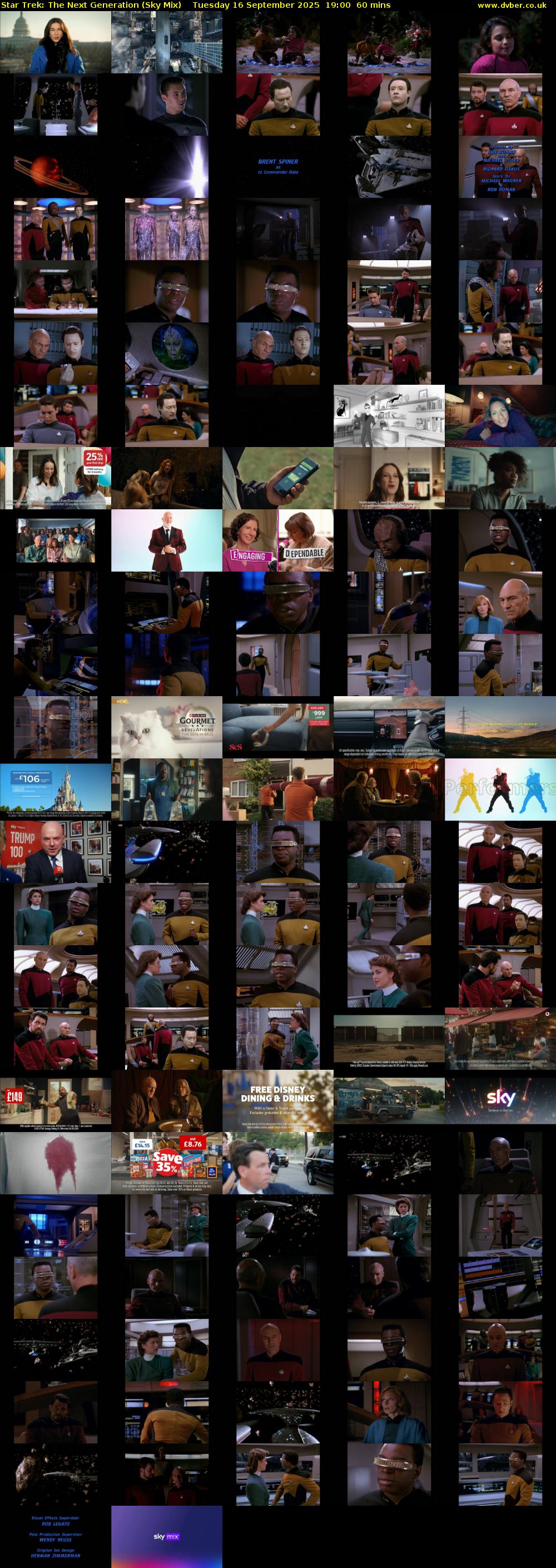 Star Trek: The Next Generation (Sky Mix) Tuesday 16 September 2025 19:00 - 20:00