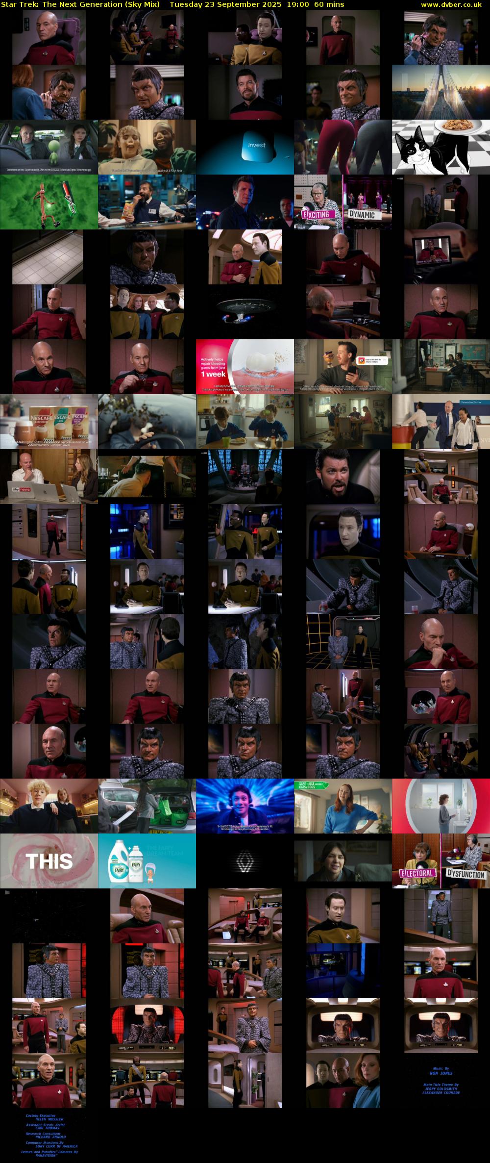 Star Trek: The Next Generation (Sky Mix) Tuesday 23 September 2025 19:00 - 20:00