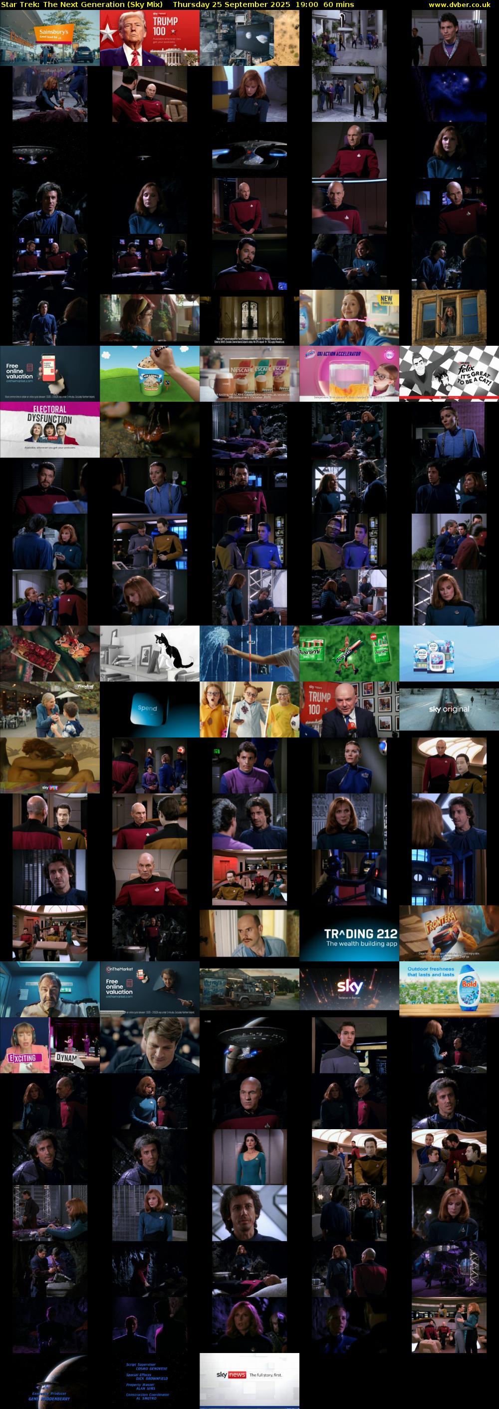 Star Trek: The Next Generation (Sky Mix) Thursday 25 September 2025 19:00 - 20:00