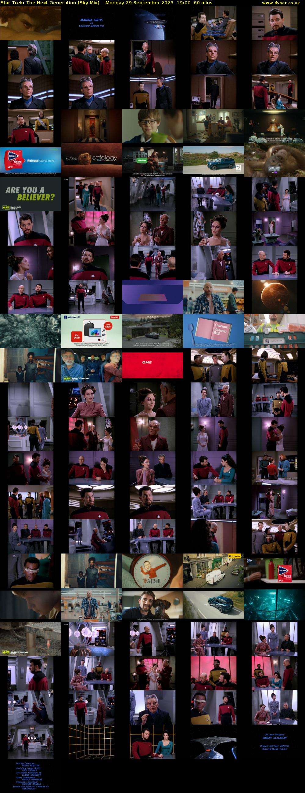 Star Trek: The Next Generation (Sky Mix) Monday 29 September 2025 19:00 - 20:00