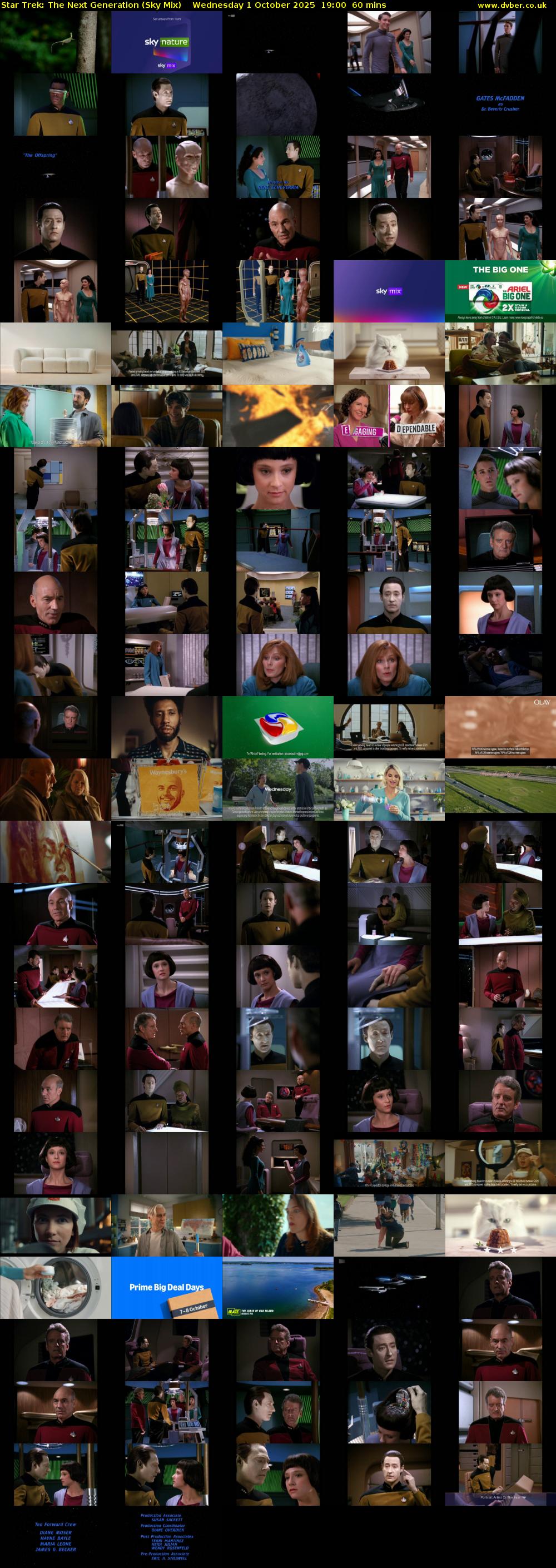 Star Trek: The Next Generation (Sky Mix) Wednesday 1 October 2025 19:00 - 20:00