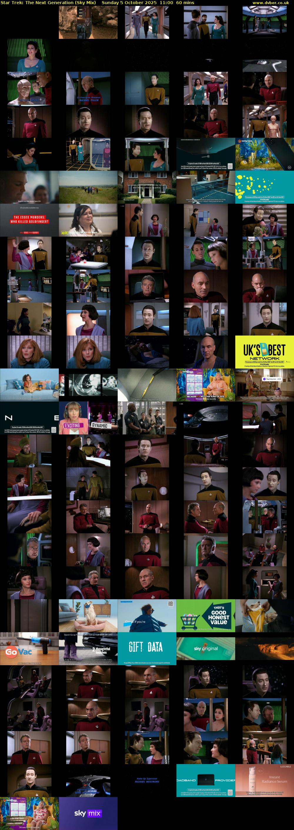 Star Trek: The Next Generation (Sky Mix) Sunday 5 October 2025 11:00 - 12:00
