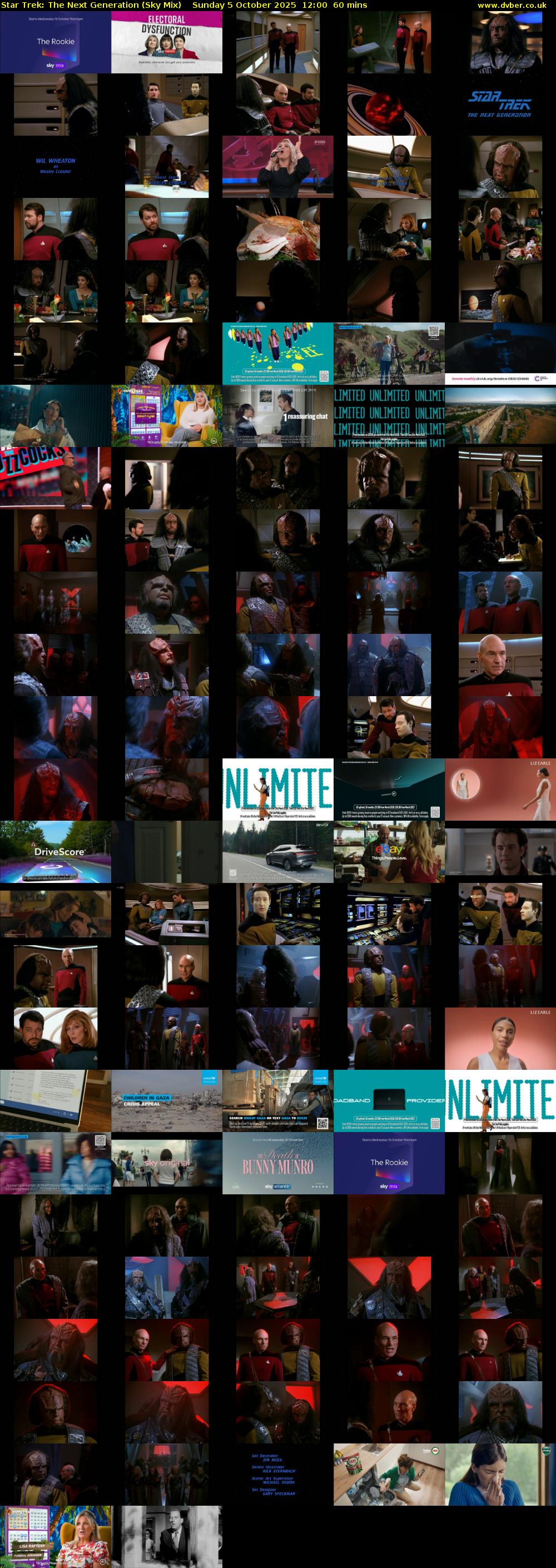Star Trek: The Next Generation (Sky Mix) Sunday 5 October 2025 12:00 - 13:00