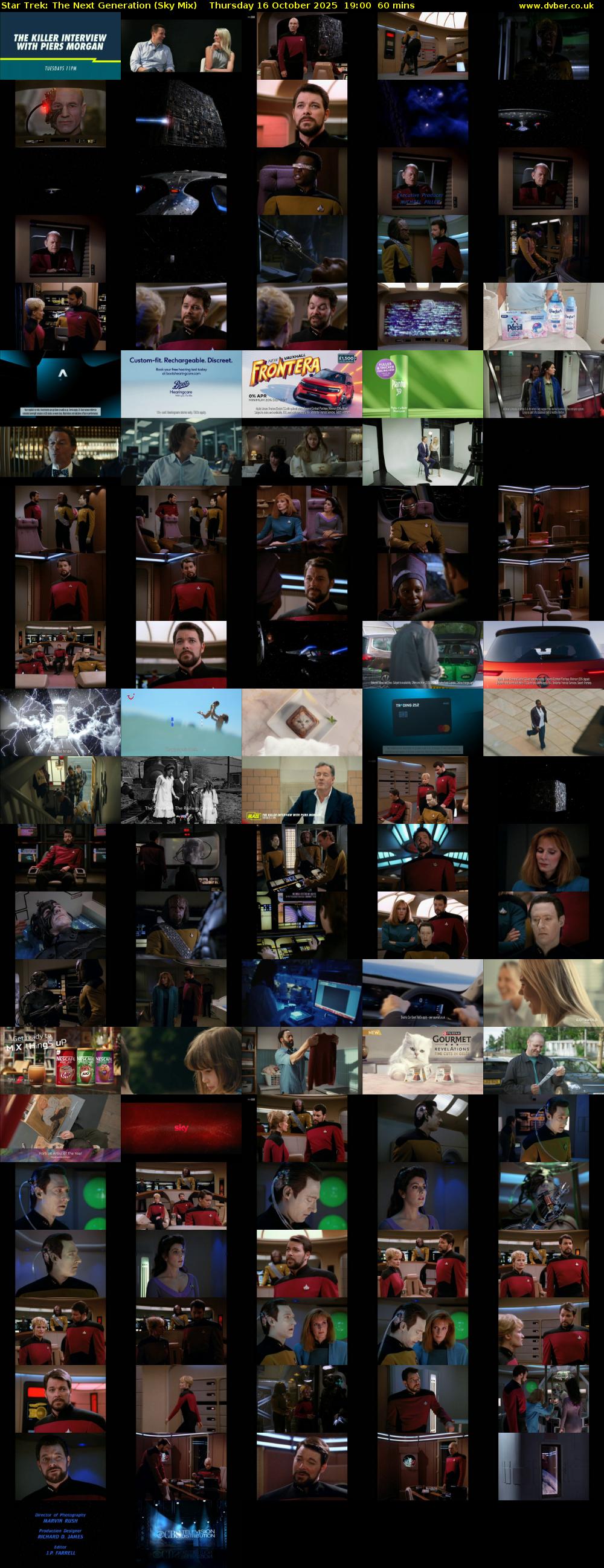 Star Trek: The Next Generation (Sky Mix) Thursday 16 October 2025 19:00 - 20:00