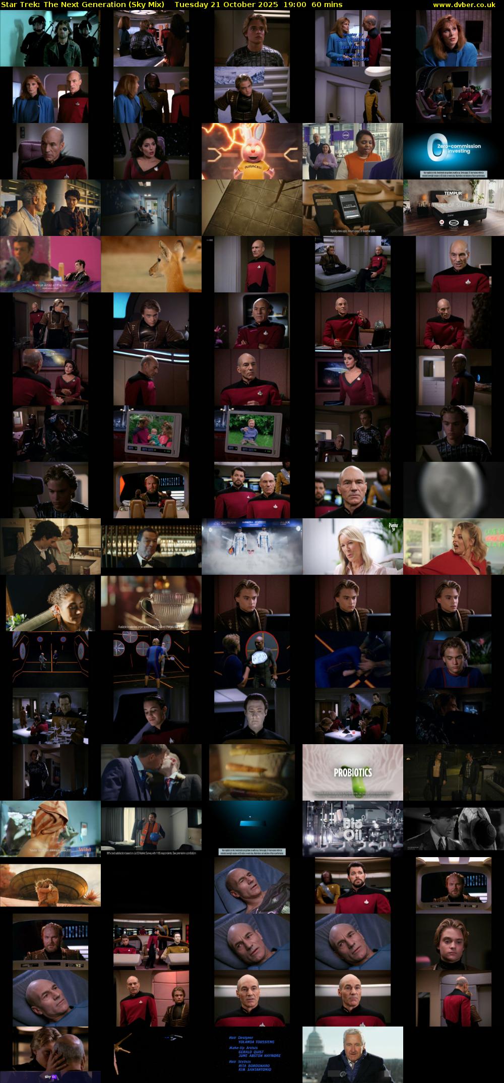 Star Trek: The Next Generation (Sky Mix) Tuesday 21 October 2025 19:00 - 20:00