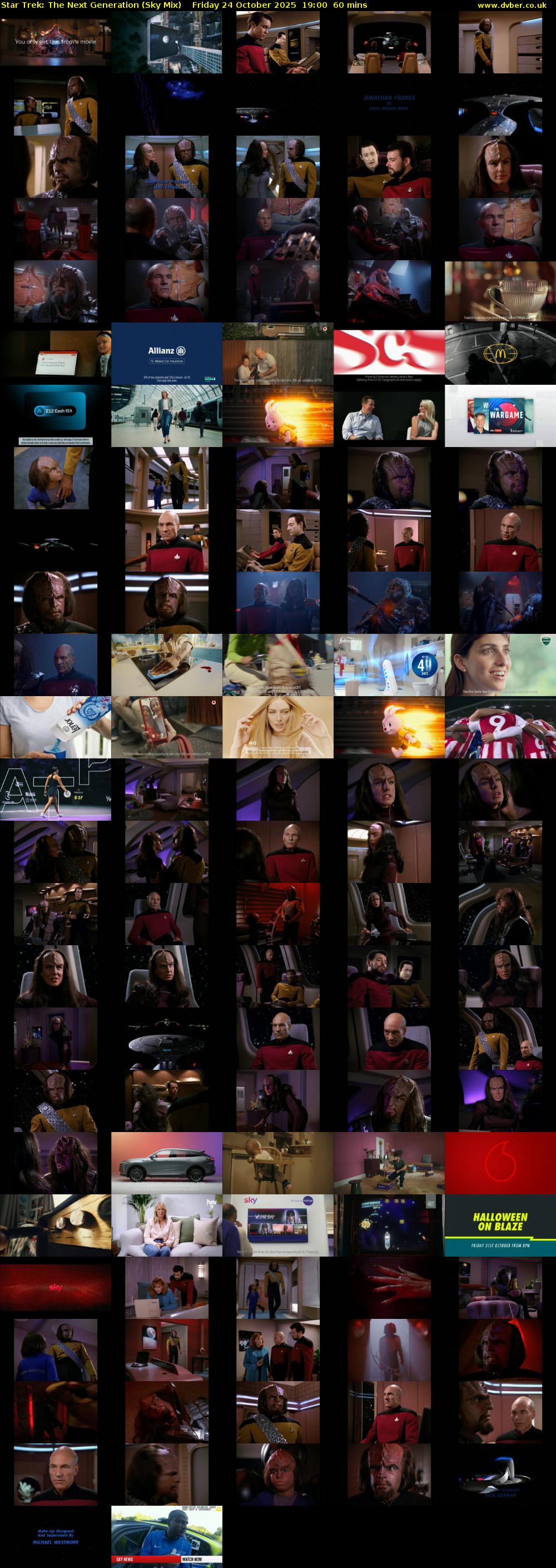 Star Trek: The Next Generation (Sky Mix) Friday 24 October 2025 19:00 - 20:00