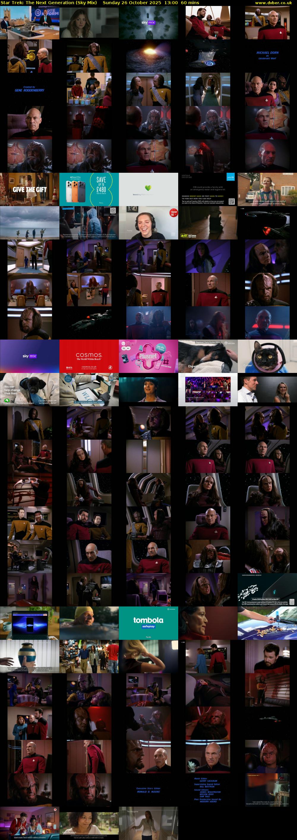 Star Trek: The Next Generation (Sky Mix) Sunday 26 October 2025 13:00 - 14:00
