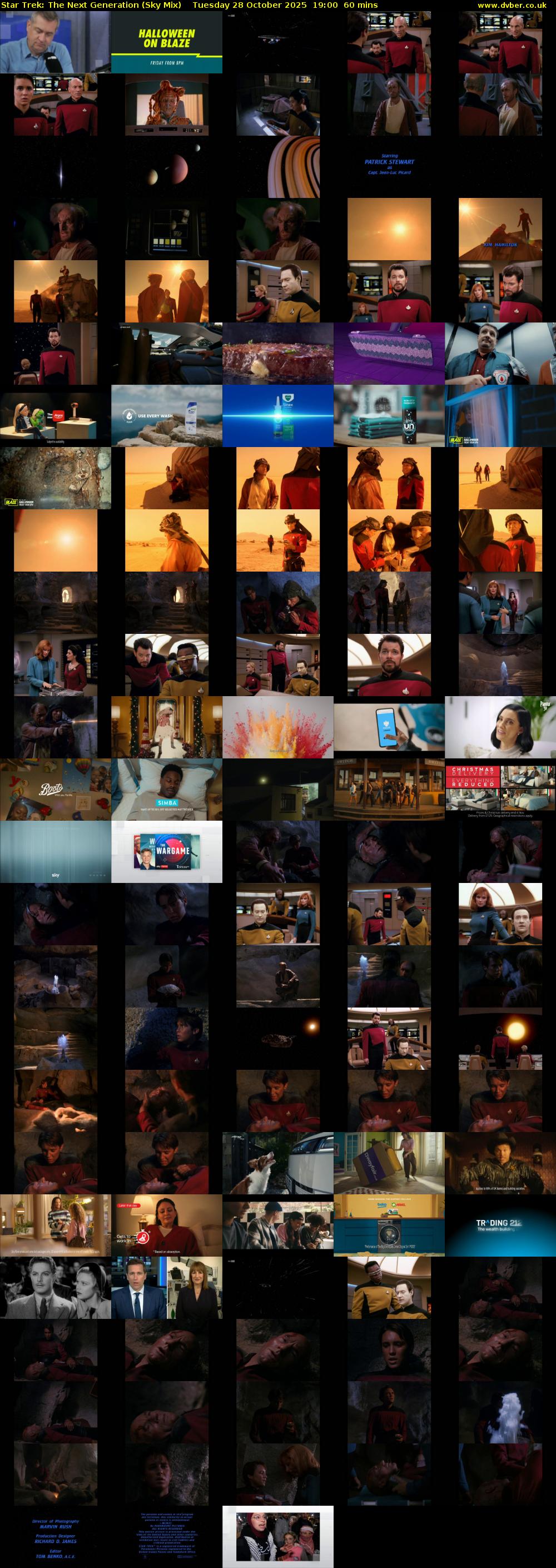 Star Trek: The Next Generation (Sky Mix) Tuesday 28 October 2025 19:00 - 20:00