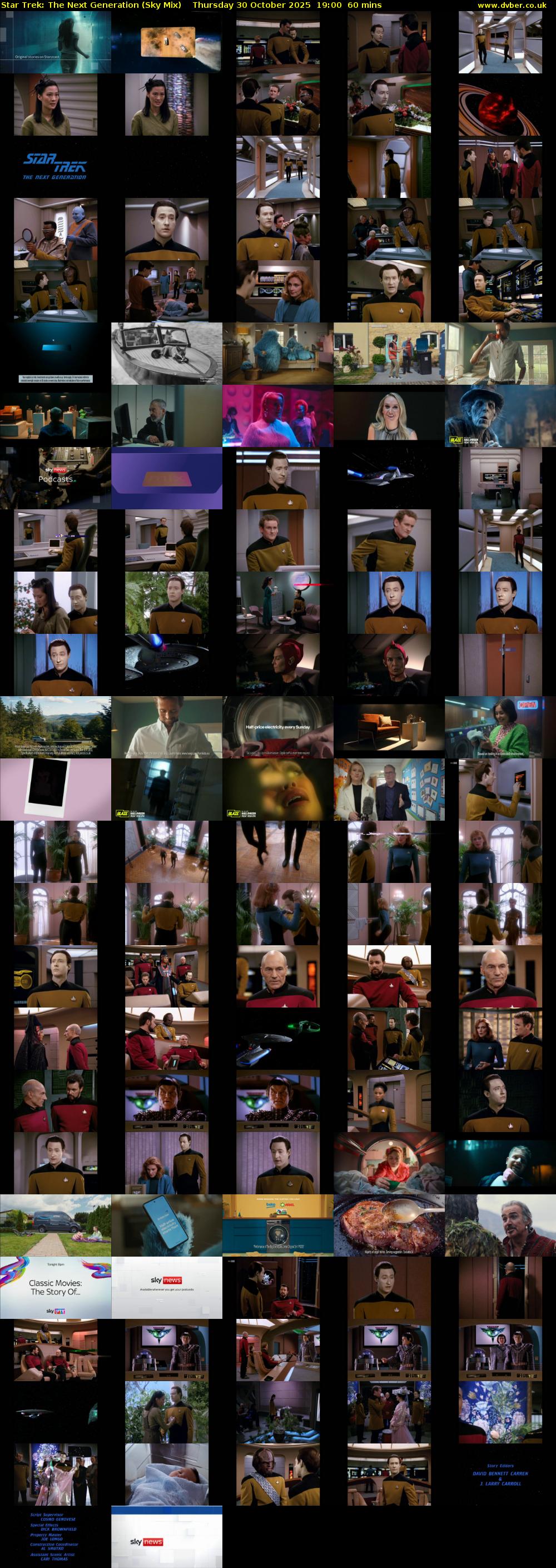 Star Trek: The Next Generation (Sky Mix) Thursday 30 October 2025 19:00 - 20:00