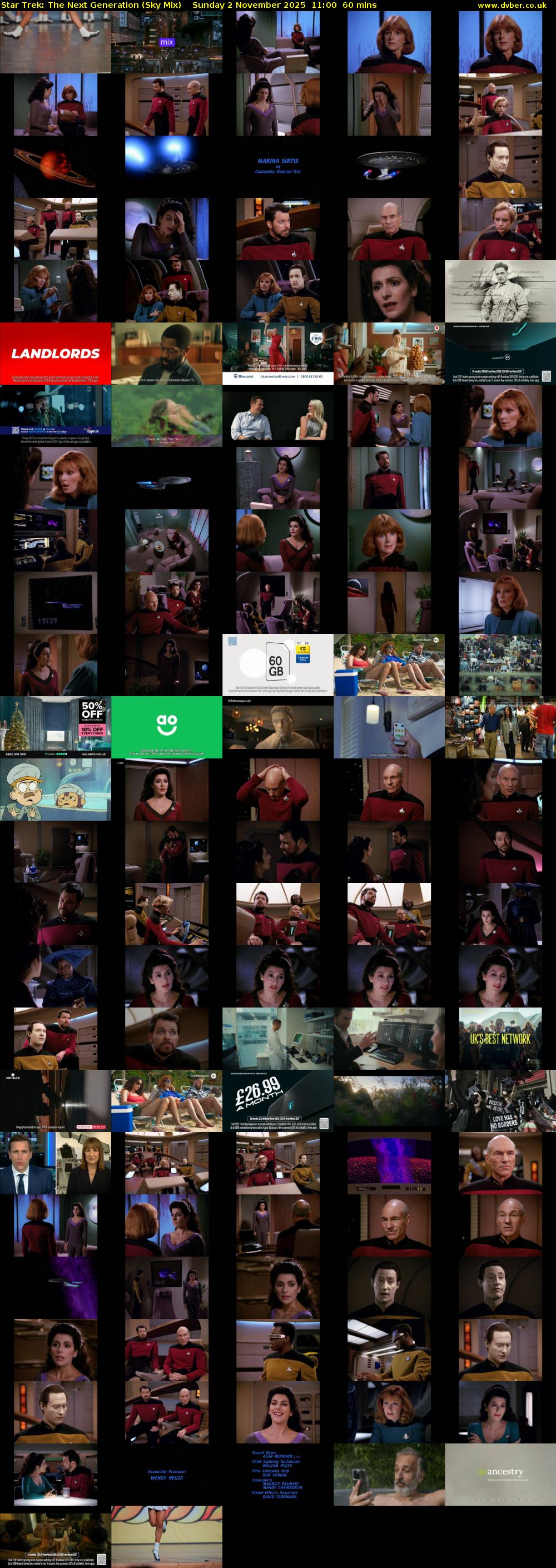 Star Trek: The Next Generation (Sky Mix) Sunday 2 November 2025 11:00 - 12:00