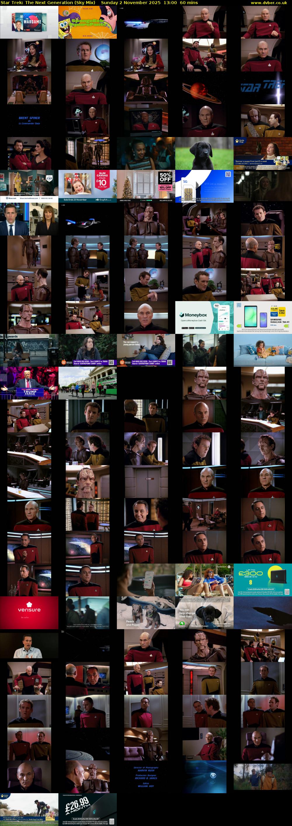 Star Trek: The Next Generation (Sky Mix) Sunday 2 November 2025 13:00 - 14:00
