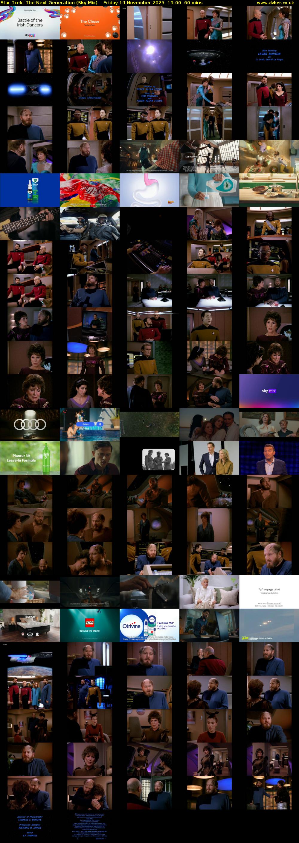 Star Trek: The Next Generation (Sky Mix) Friday 14 November 2025 19:00 - 20:00