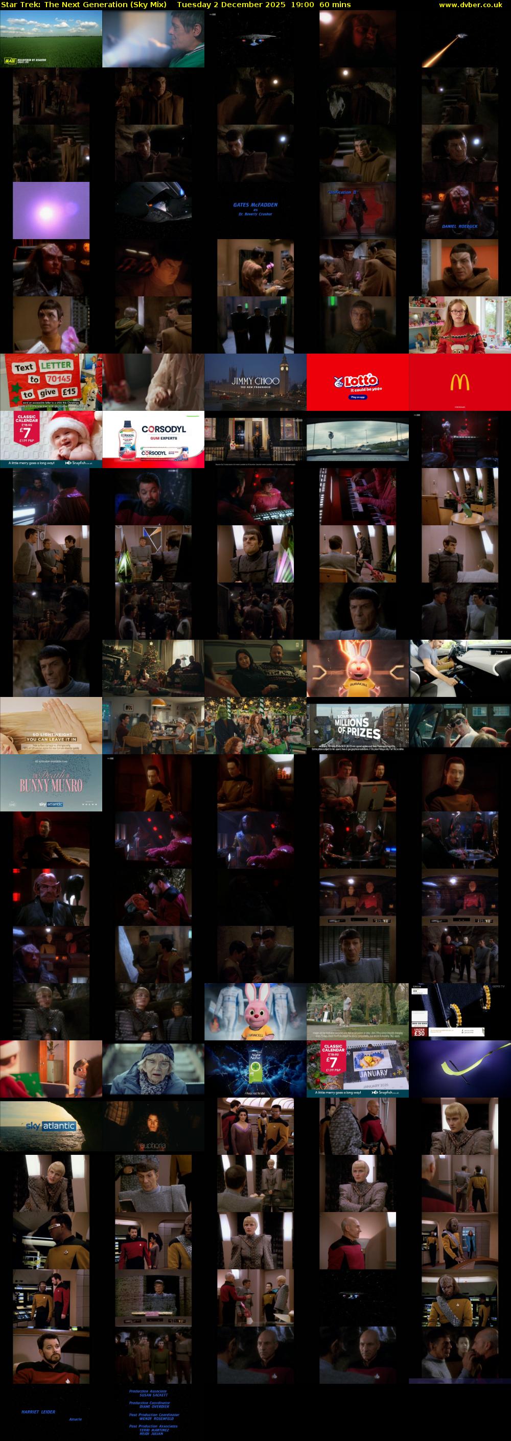 Star Trek: The Next Generation (Sky Mix) Tuesday 2 December 2025 19:00 - 20:00