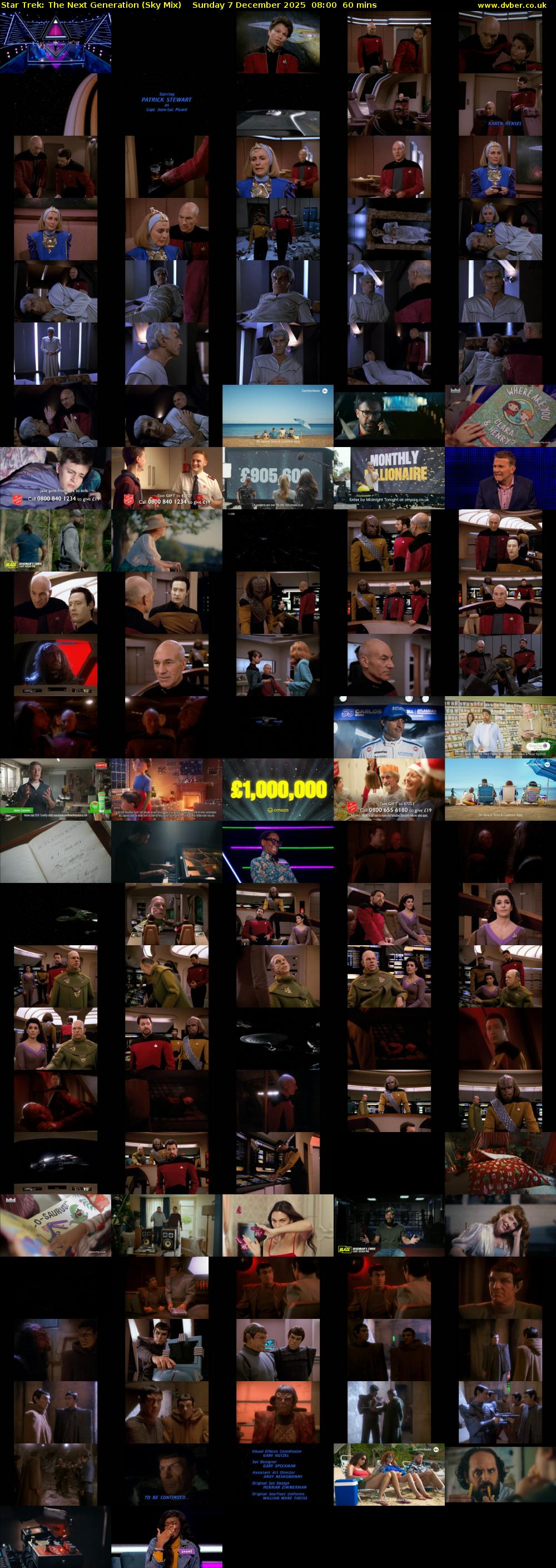 Star Trek: The Next Generation (Sky Mix) Sunday 7 December 2025 08:00 - 09:00