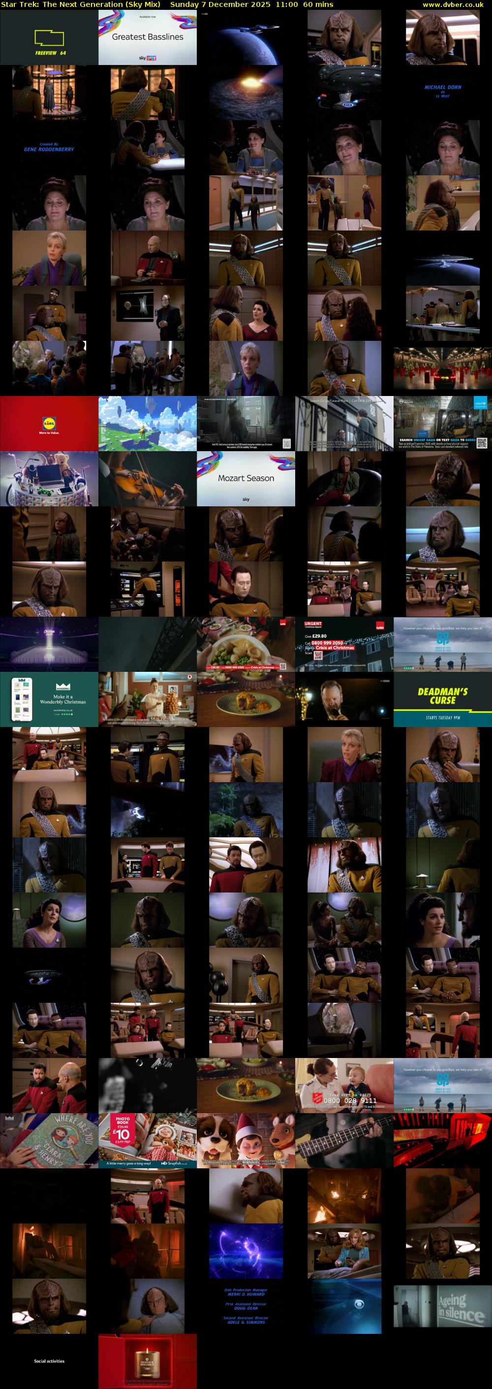 Star Trek: The Next Generation (Sky Mix) Sunday 7 December 2025 11:00 - 12:00