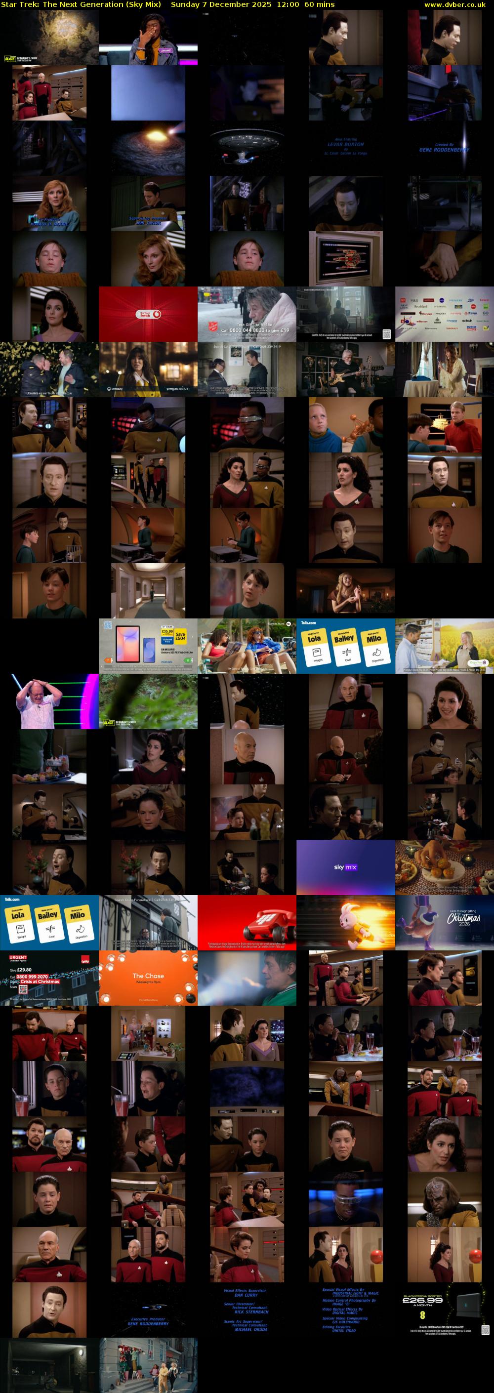 Star Trek: The Next Generation (Sky Mix) Sunday 7 December 2025 12:00 - 13:00