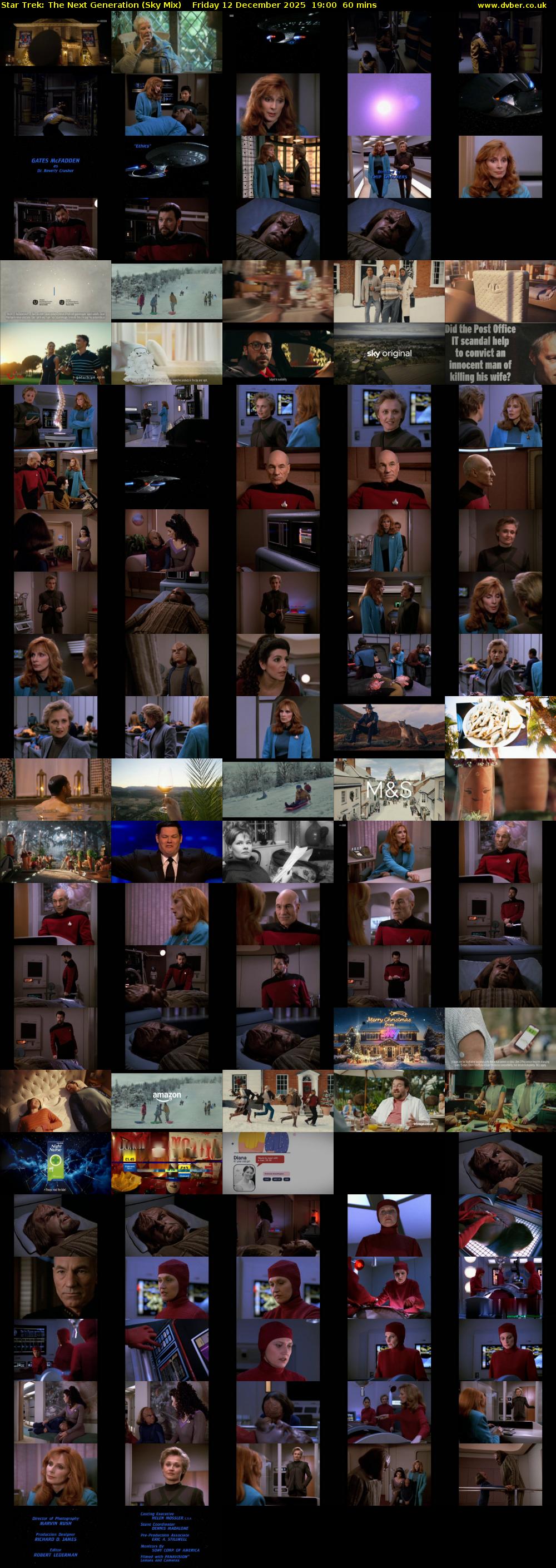 Star Trek: The Next Generation (Sky Mix) Friday 12 December 2025 19:00 - 20:00