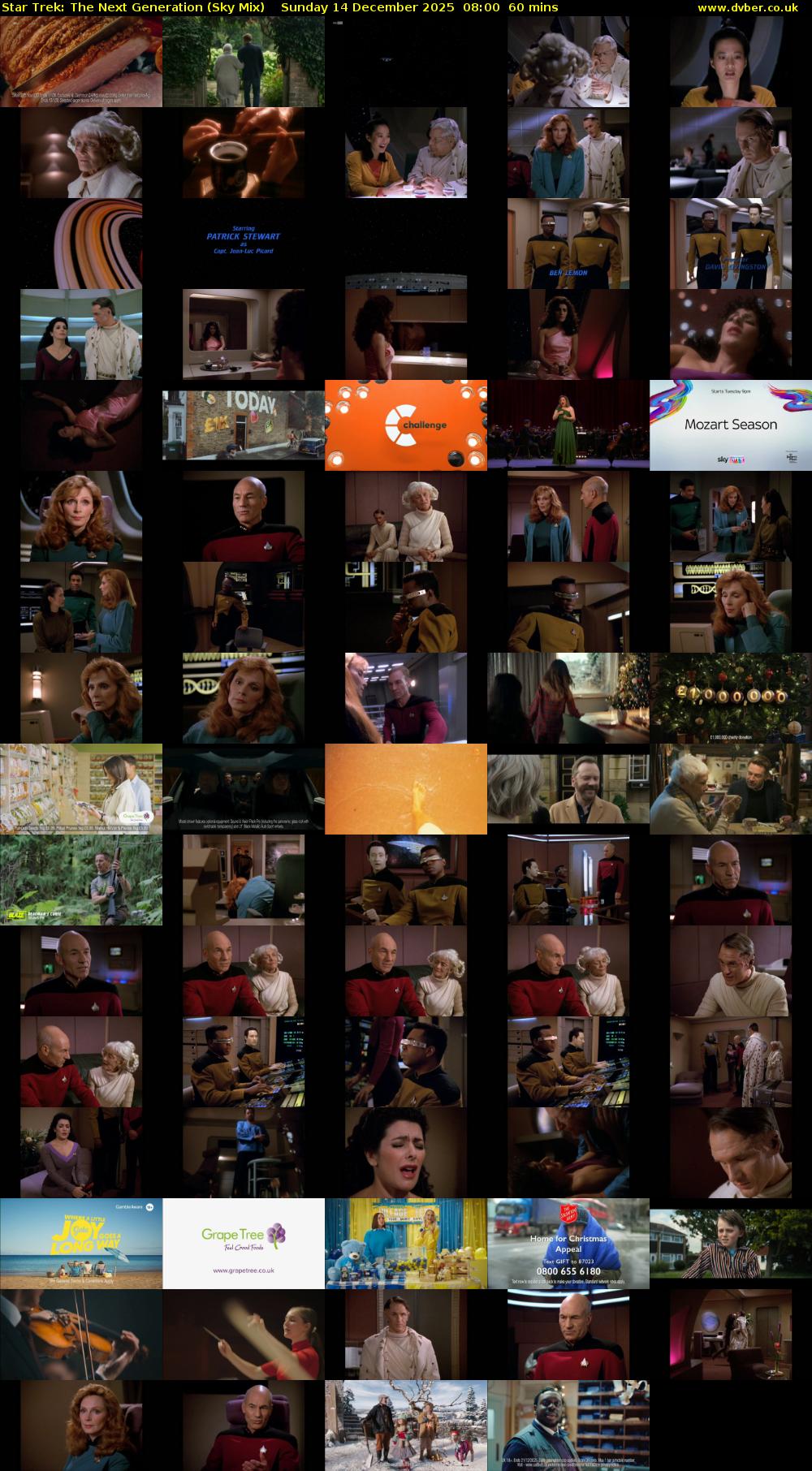 Star Trek: The Next Generation (Sky Mix) Sunday 14 December 2025 08:00 - 09:00