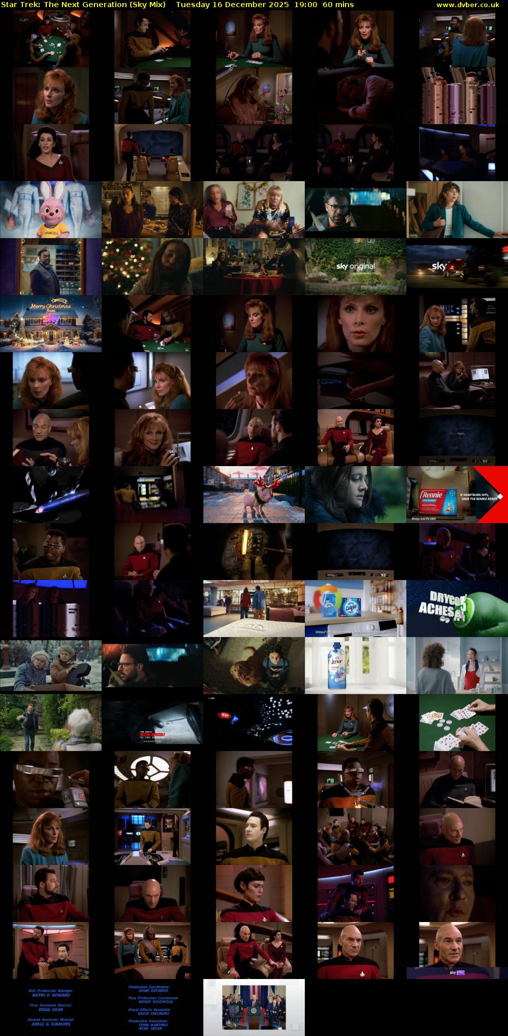 Star Trek: The Next Generation (Sky Mix) Tuesday 16 December 2025 19:00 - 20:00