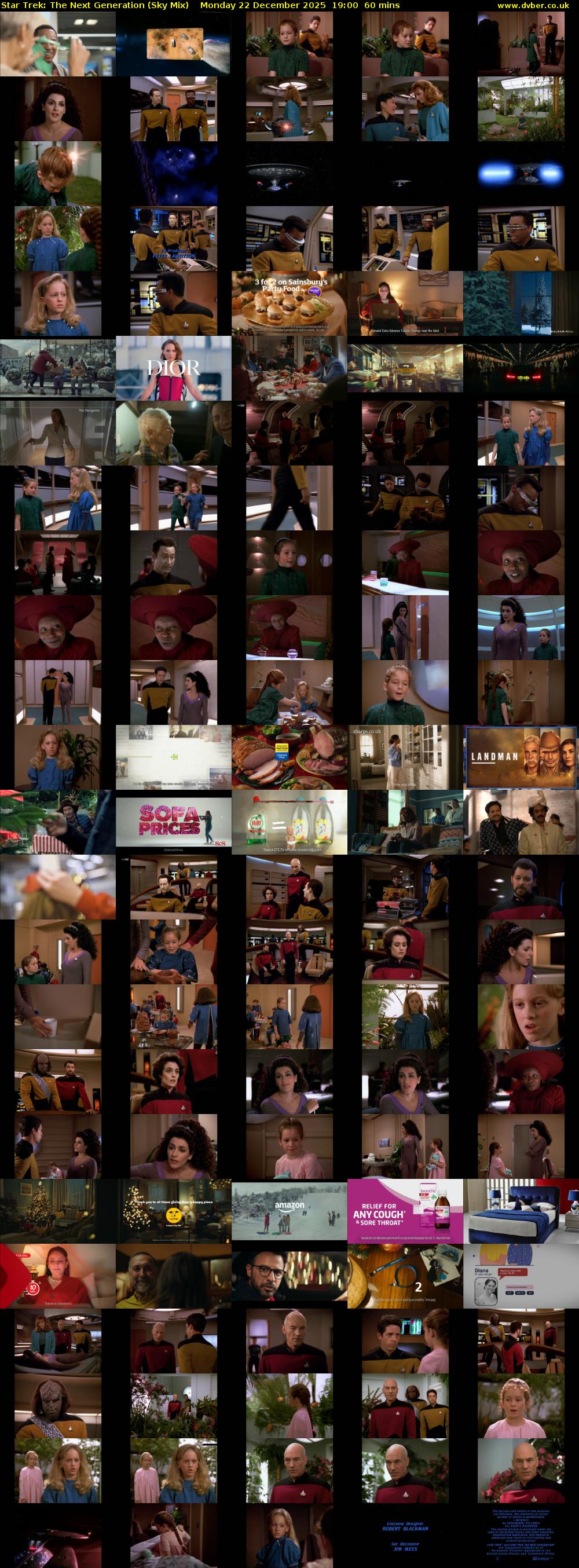 Star Trek: The Next Generation (Sky Mix) Monday 22 December 2025 19:00 - 20:00