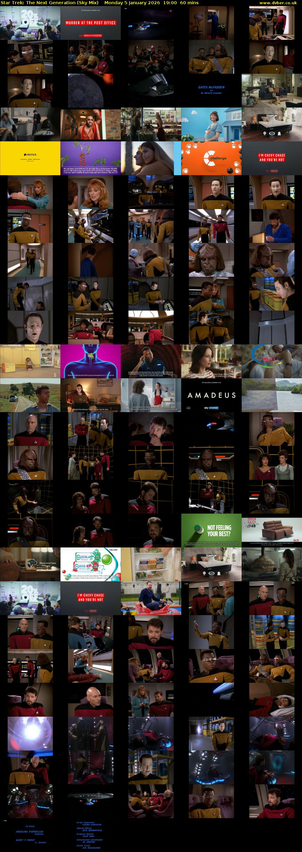 Star Trek: The Next Generation (Sky Mix) Monday 5 January 2026 19:00 - 20:00