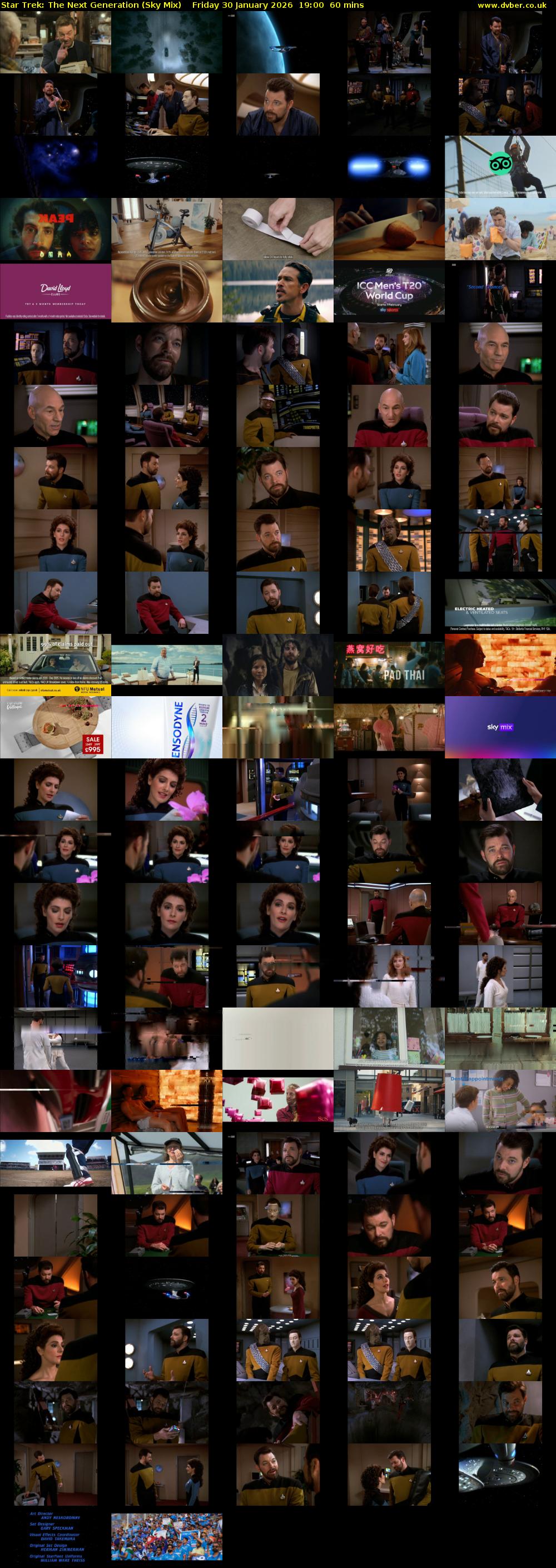 Star Trek: The Next Generation (Sky Mix) Friday 30 January 2026 19:00 - 20:00