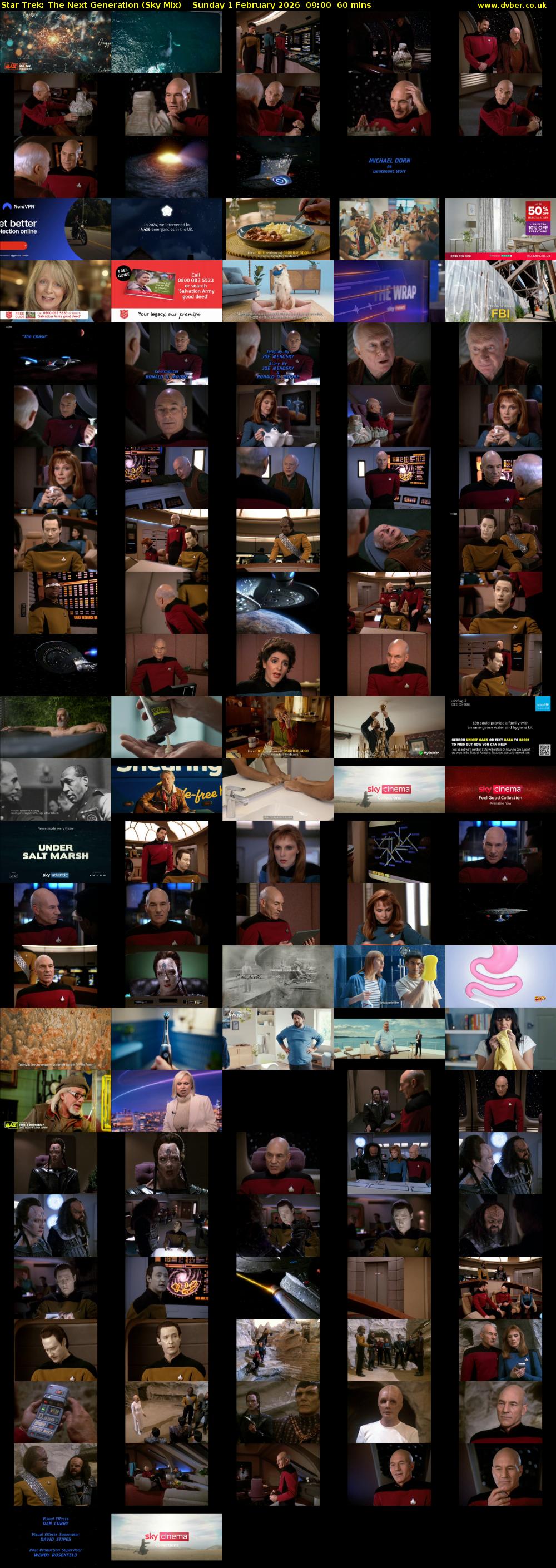 Star Trek: The Next Generation (Sky Mix) Sunday 1 February 2026 09:00 - 10:00