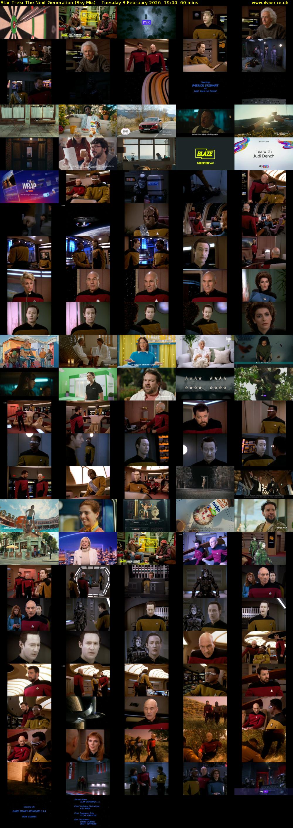 Star Trek: The Next Generation (Sky Mix) Tuesday 3 February 2026 19:00 - 20:00