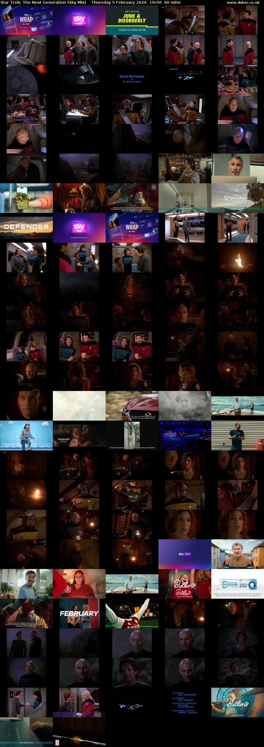 Star Trek: The Next Generation (Sky Mix) Thursday 5 February 2026 19:00 - 20:00