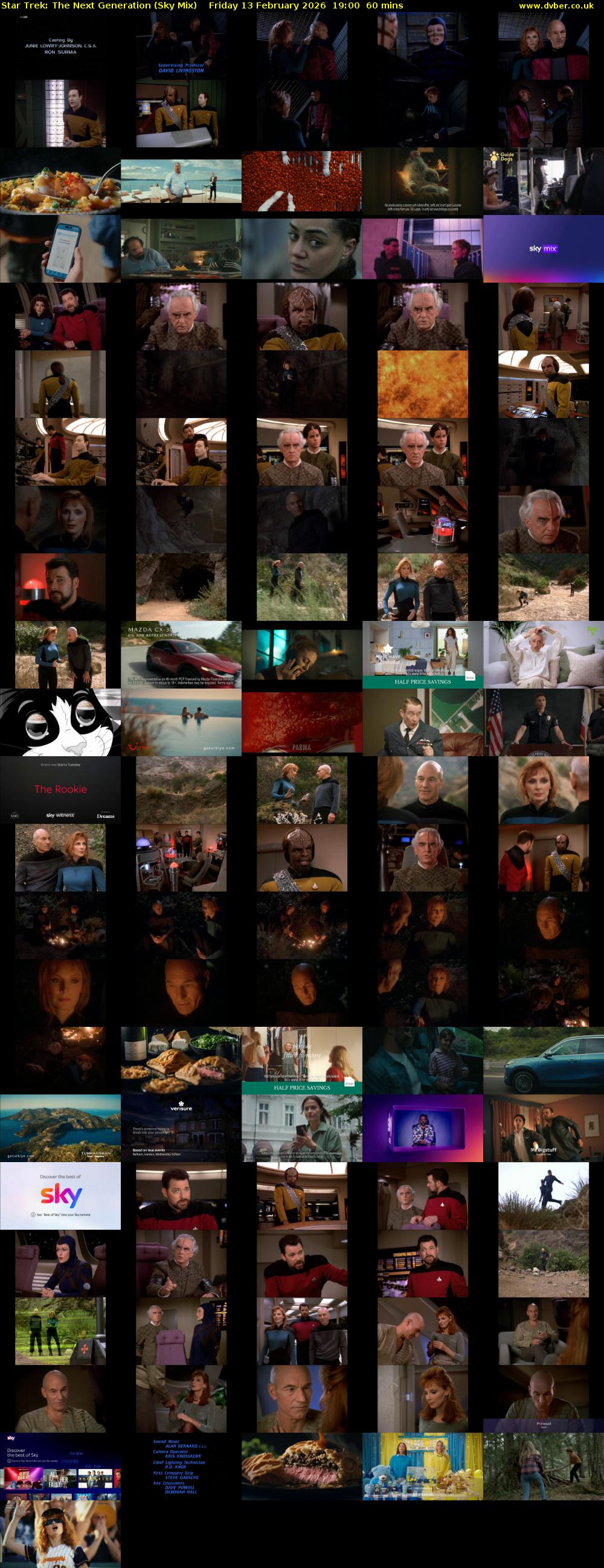 Star Trek: The Next Generation (Sky Mix) Friday 13 February 2026 19:00 - 20:00