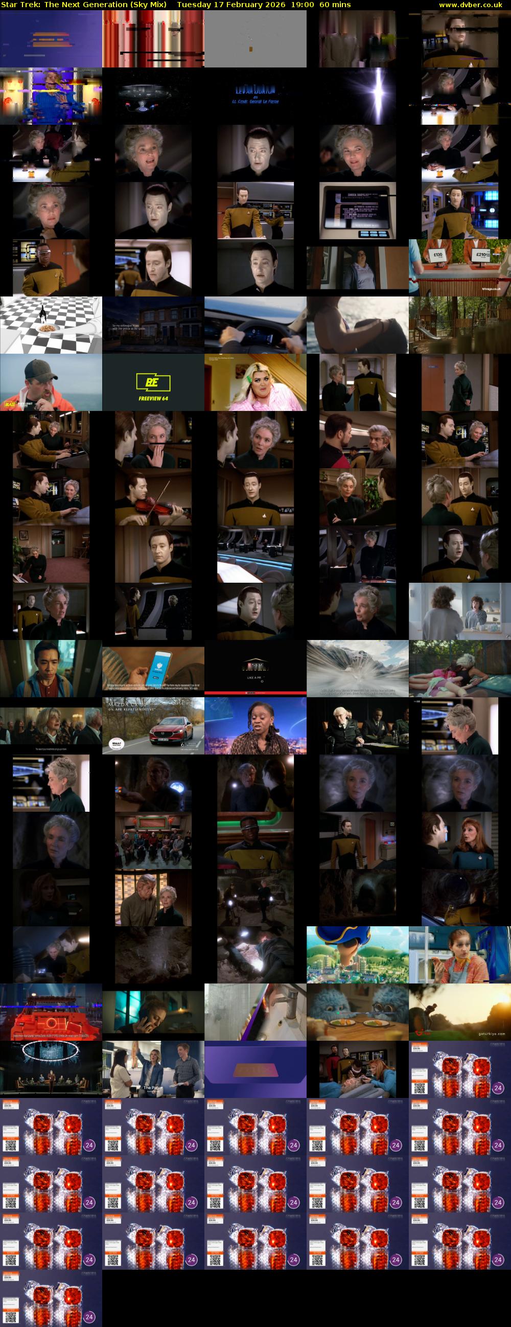 Star Trek: The Next Generation (Sky Mix) Tuesday 17 February 2026 19:00 - 20:00