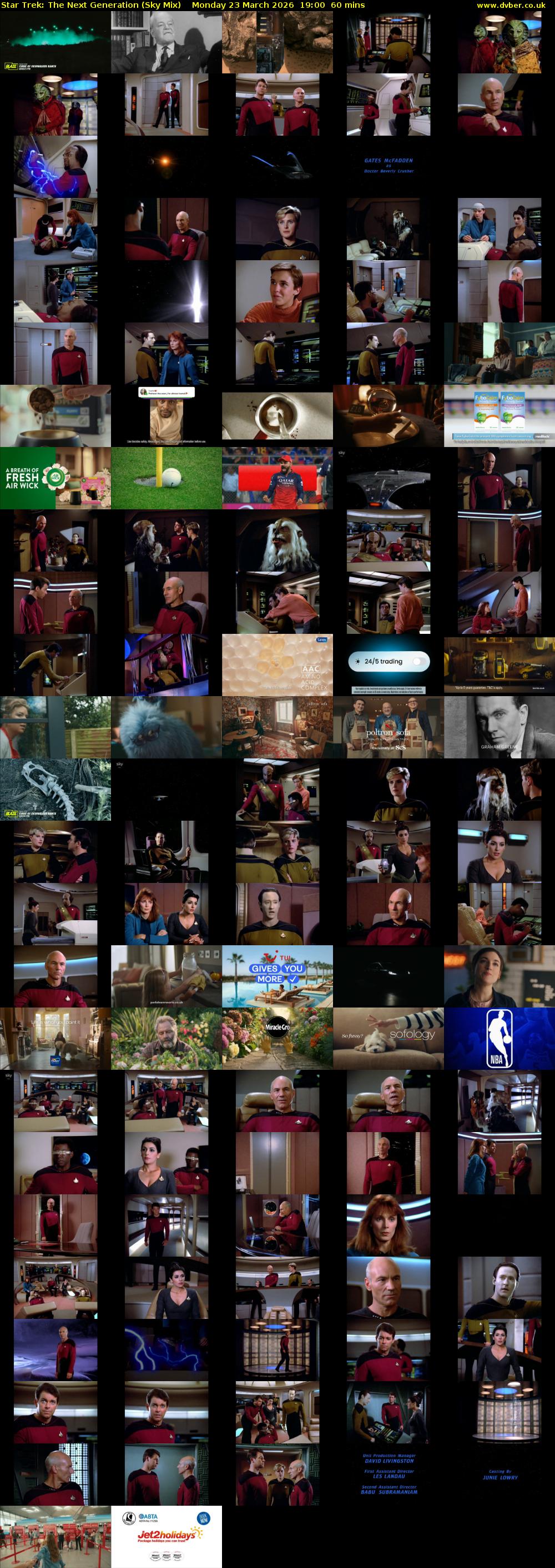 Star Trek: The Next Generation (Sky Mix) Monday 23 March 2026 19:00 - 20:00