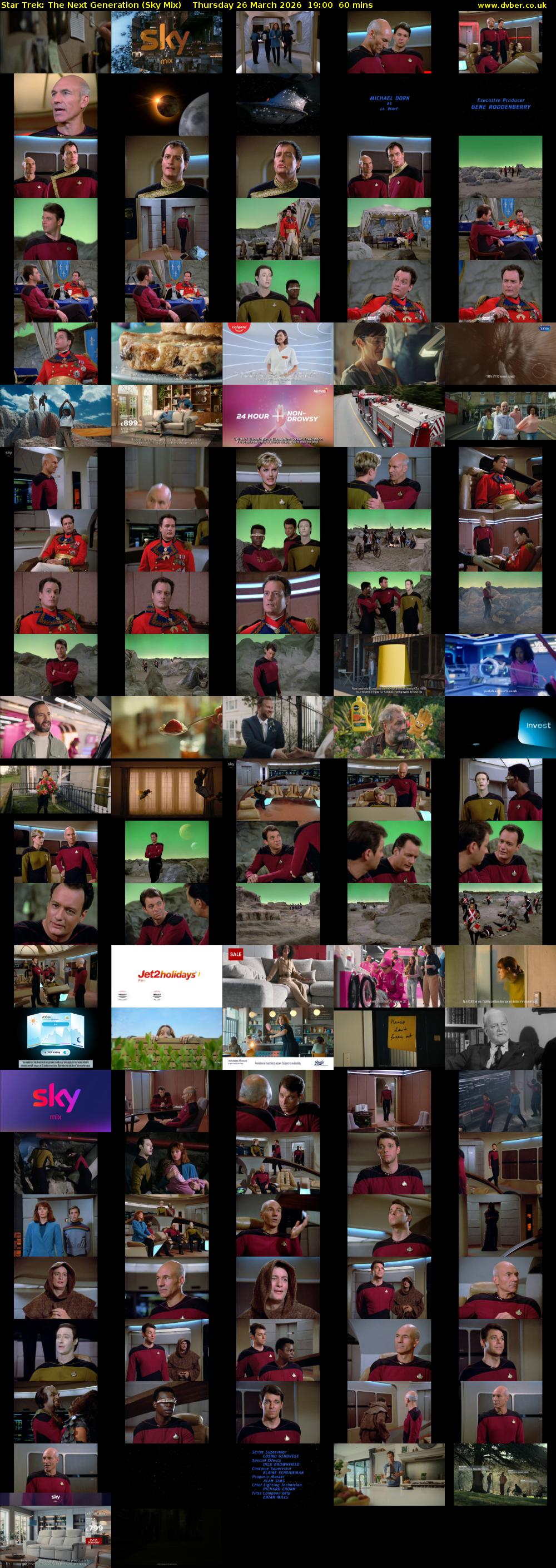 Star Trek: The Next Generation (Sky Mix) Thursday 26 March 2026 19:00 - 20:00