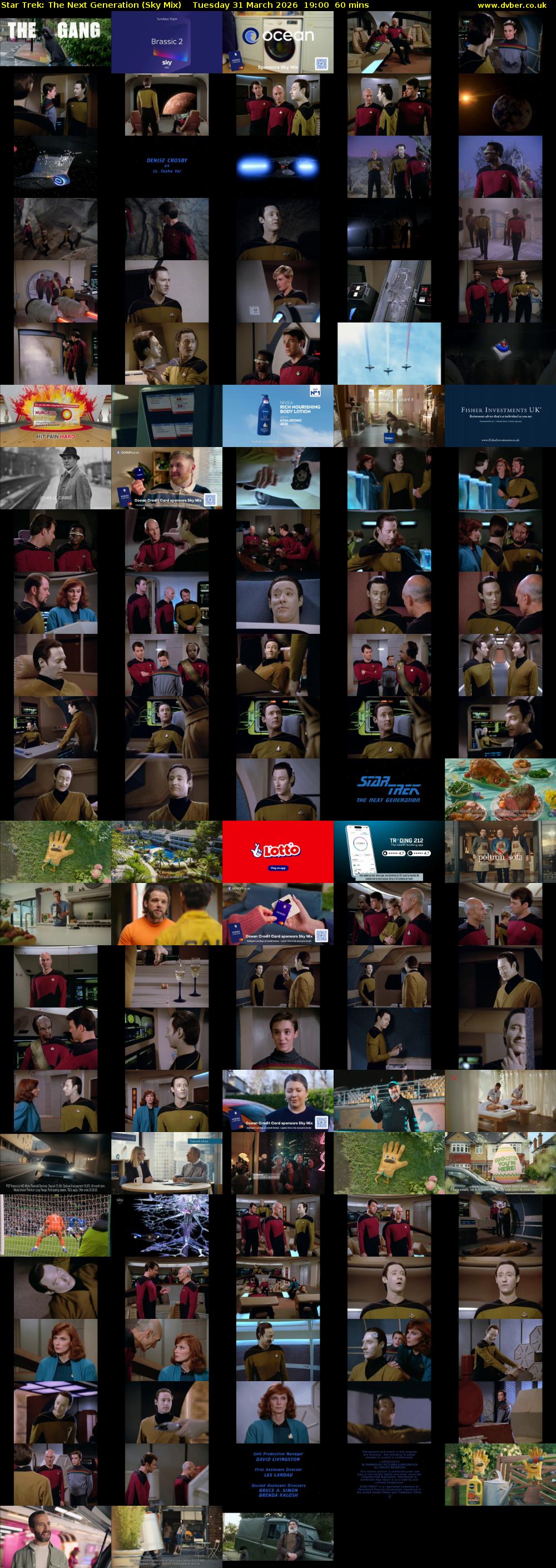 Star Trek: The Next Generation (Sky Mix) Tuesday 31 March 2026 19:00 - 20:00