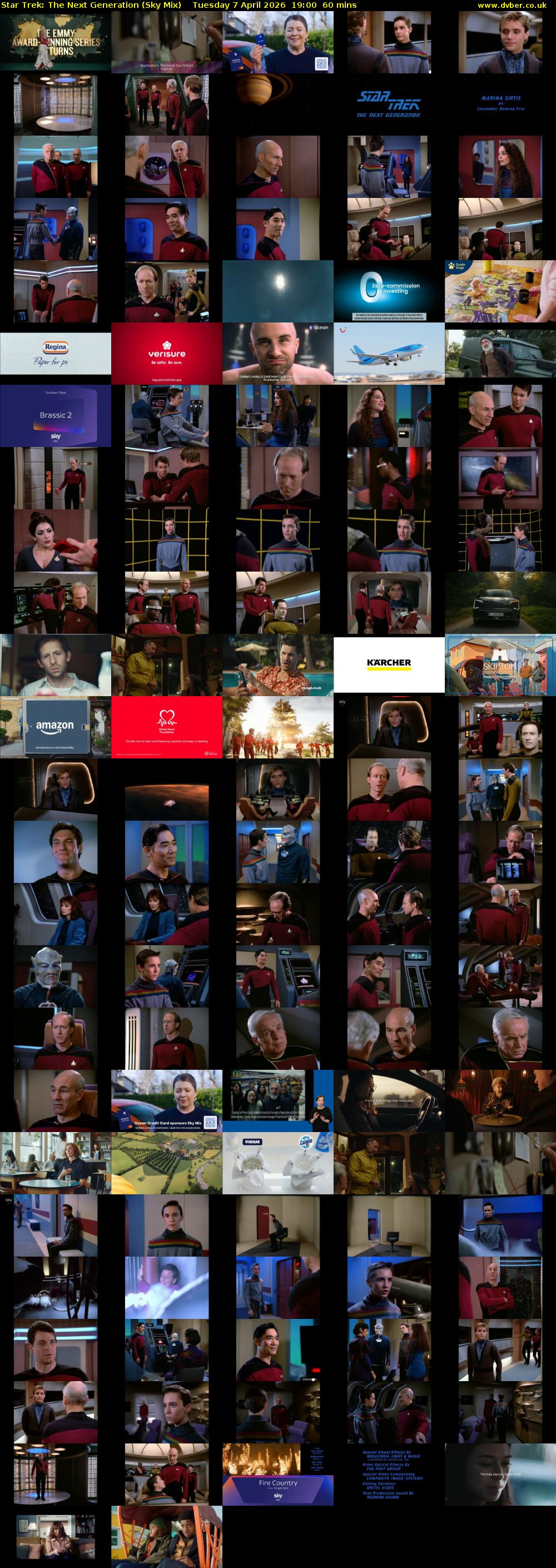 Star Trek: The Next Generation (Sky Mix) Tuesday 7 April 2026 19:00 - 20:00